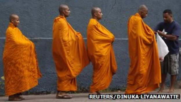 Sri Lanka Inquiry Into Buddhist Monk S Self Immolation Bbc News