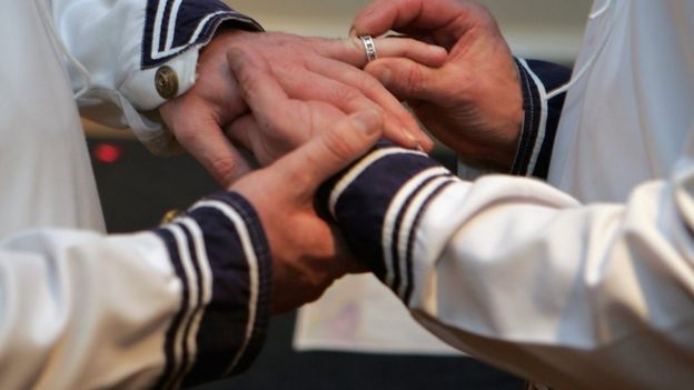 First Same Sex Weddings Take Place In Scotland Bbc News
