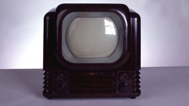 A 1950s Bush television set