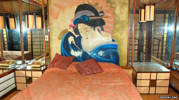 The Japanese room in the Hotel Valdivia