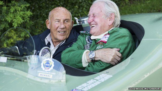 Stirling Moss and Norman Dewis