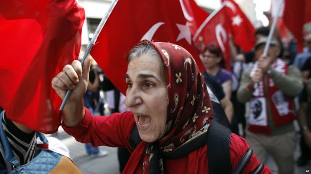 In pictures: Turkey protests - BBC News