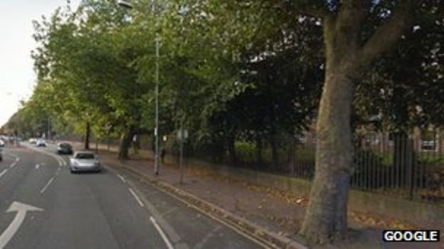 Woman Impaled On Fallowfield Railings Freed By Firefighters Bbc News 