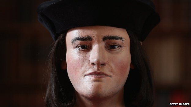 Reconstructed face of Richard III