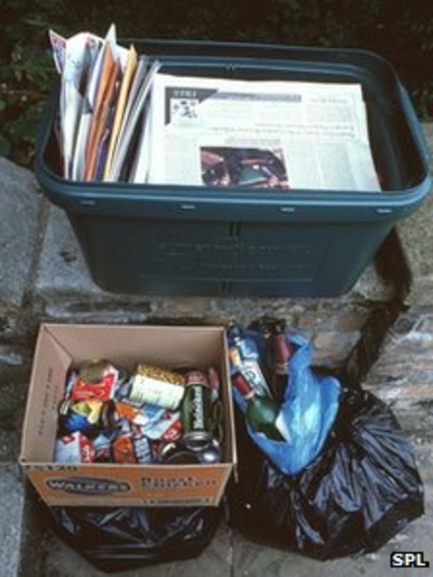 Canterbury council "shocked" at video of binmen mixing recycling BBC News