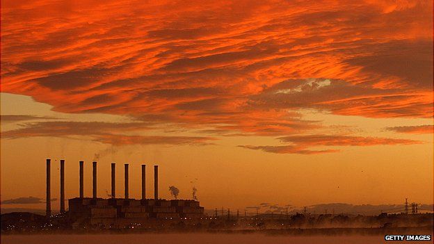 Coal-fired power station in Australia