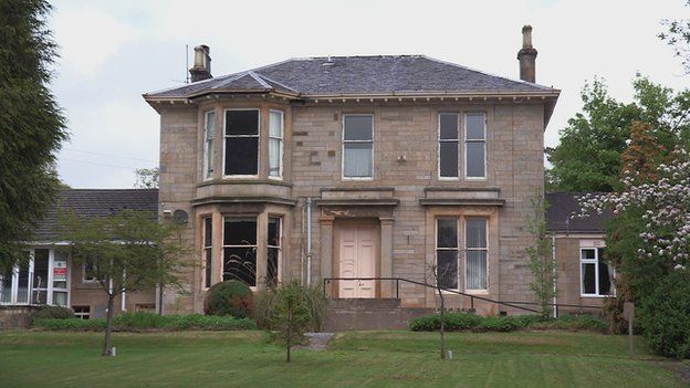 Victorian mansion in Helensburgh, Scotland