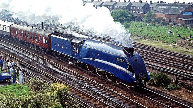 Fastest steam locomotive - Mallard