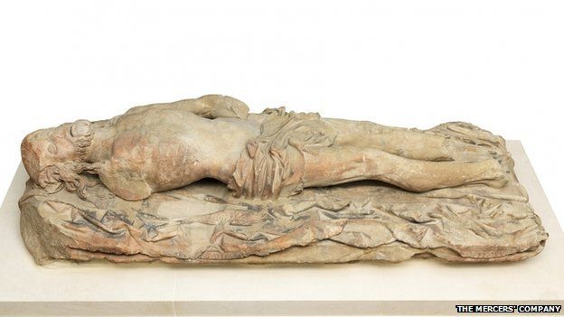 dead christ sculpture