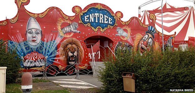 Circus entrance