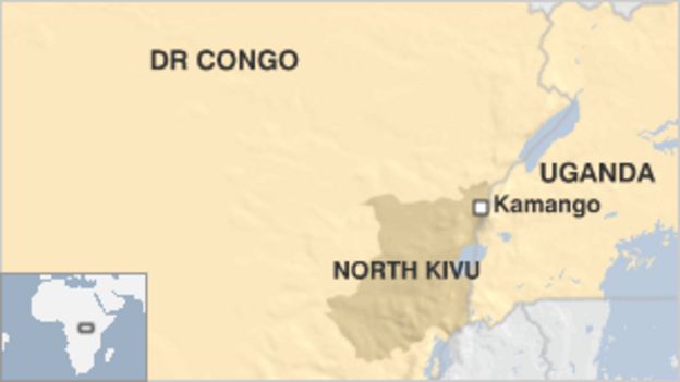 Congo flee after Uganda's ADF attack Kamango - BBC News