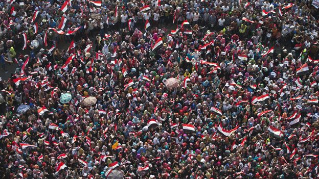 Crowd in Egypt, 2 July