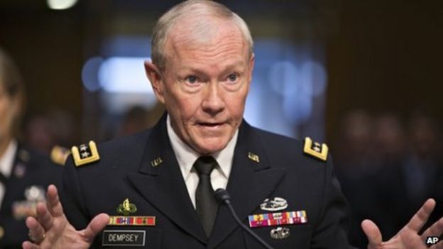 Syria conflict: Top US general outlines military options - BBC News