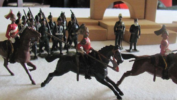 HG Wells's toy soldiers