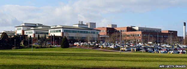 Stafford Hospital in February 2013