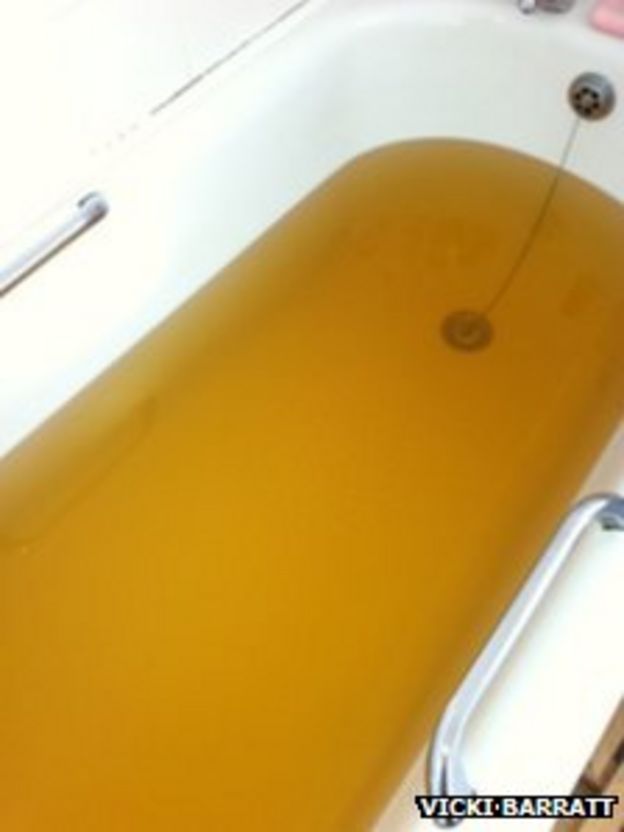 South West Water says yellow tap water is safe to drink BBC News