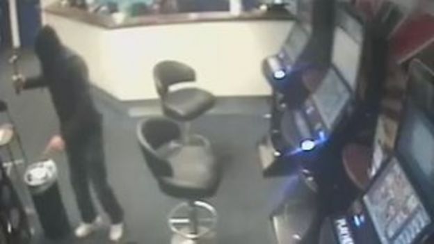 Basingstoke Armed Robbery Cctv Released By Police Bbc News