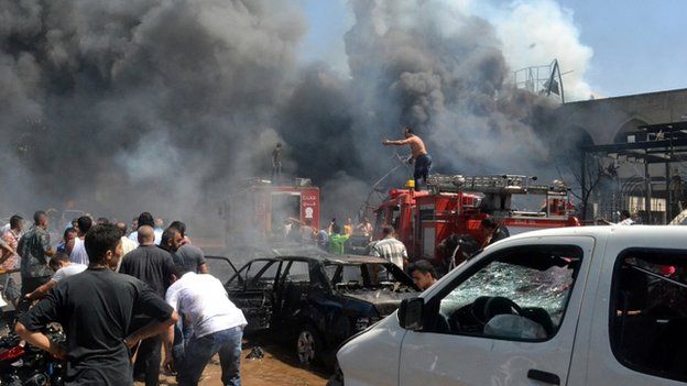 Lebanese City Of Tripoli Rocked By Deadly Explosions - BBC News