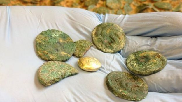 Mystery Coin Found In Jersey Hoard BBC News