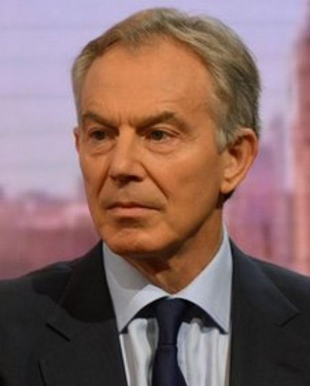 Tony Blair: Iraq War made UK 'hesitant' over Syria intervention - BBC News