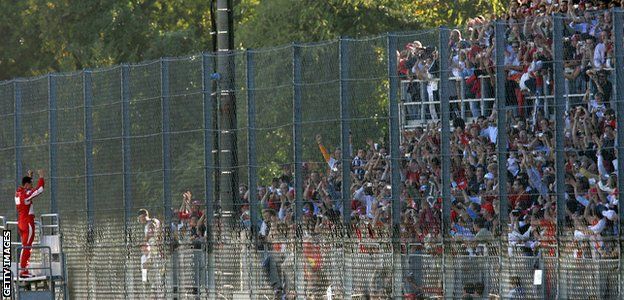 German Ferrari driver Michael Schumacher