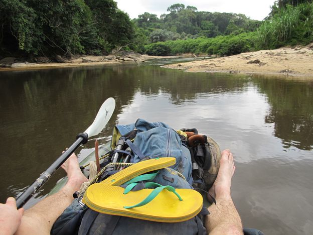 Will Millard's view of the Mano river in Liberia