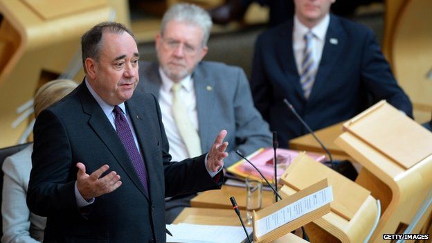 Scottish Independence: Holyrood Debate Marks One Year To Referendum ...