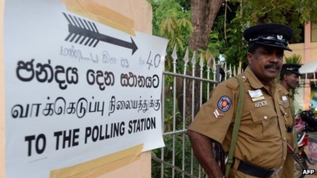 Sri Lanka holds historic vote in Tamil-majority north - BBC News