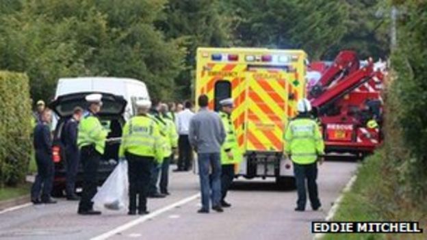 fatal car crash sussex today bbc