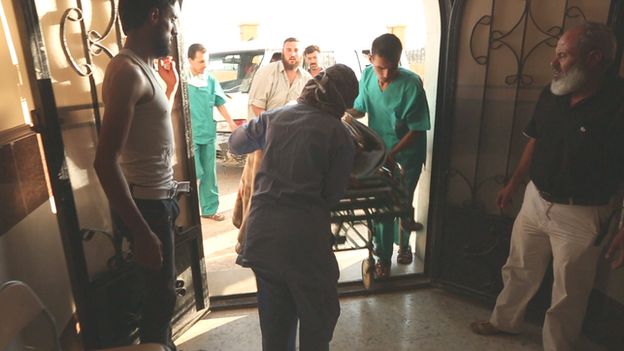 Syria hospital overwhelmed after bomb attack