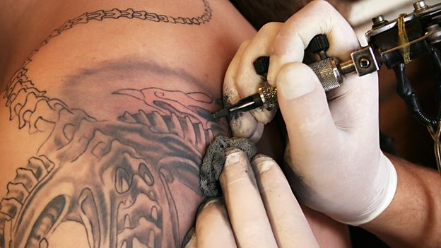 Tattooist's needle