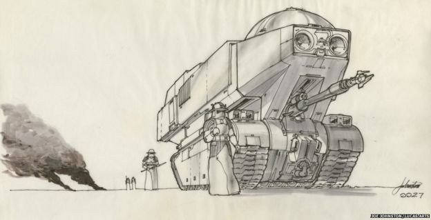 In pictures: Star Wars art - BBC News