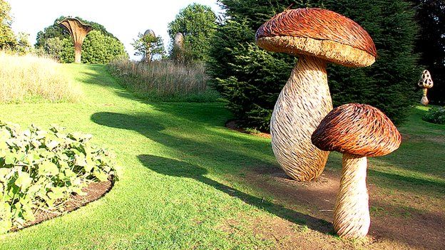 Fungi sculpture at Kew Gardens