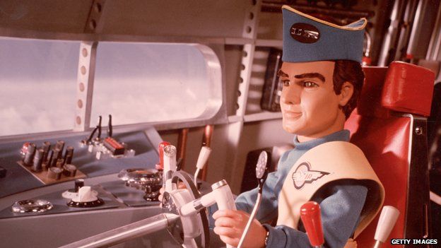 A puppet from the Thunderbirds