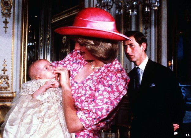 Prince William's christening