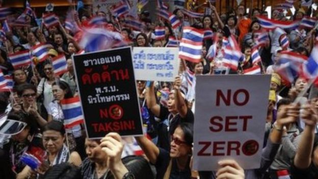 Thailand Protests: More Ministries Surrounded In Bangkok - BBC News