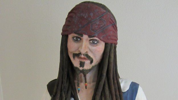 Jack Sparrow the cake