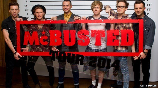 Busted And McFly Team Up To Form 'supergroup' McBusted - BBC Newsround