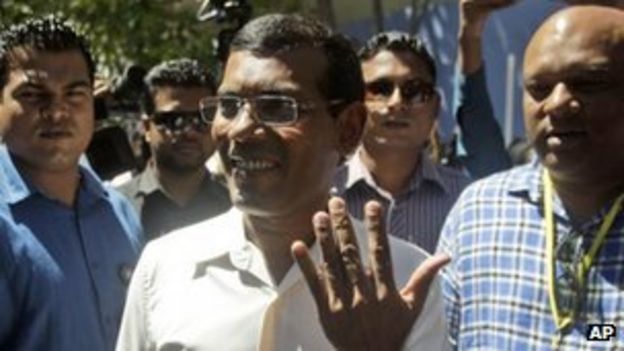 Maldives election: Abdulla Yameen wins run-off vote - BBC News