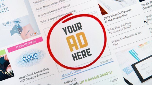 Online adverts