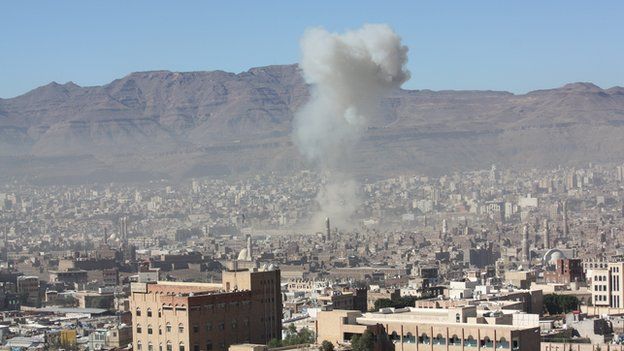 Explosion in Sanaa - 5 December