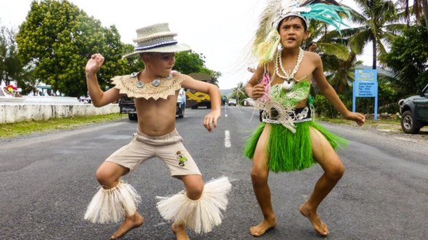 Cook island boys