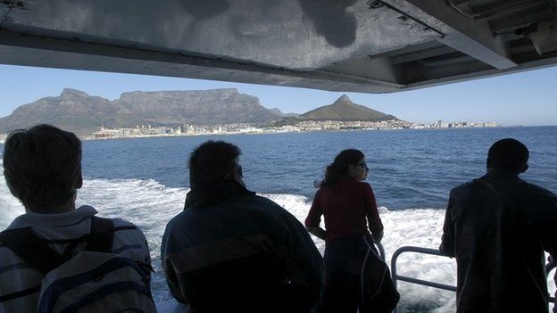 A boat to Robben Island