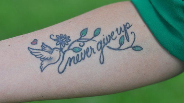 Hollie Toups's tattoo