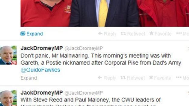 Labour Mp Jack Dromey Under Fire Over Pikey Tweet Bbc News