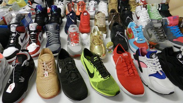 Sales feat: Sneakerheads second-hand 'kicks' - BBC News