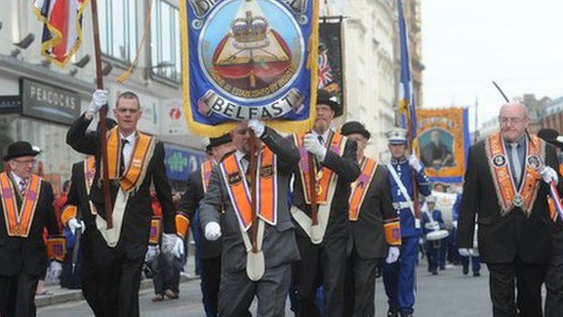 Orange Order parade