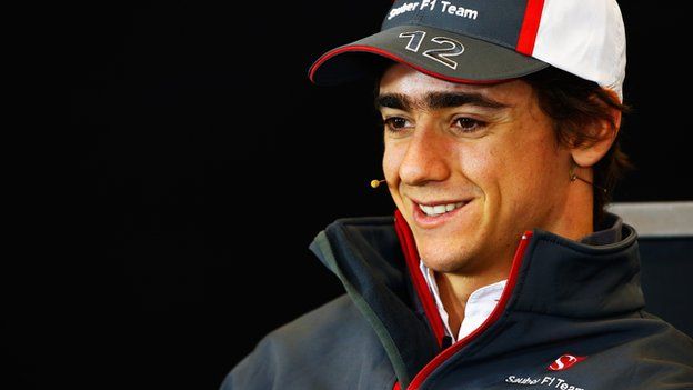 Esteban Gutierrez of Mexico and Sauber F1 attends the drivers press conference during previews to the United States Formula One Grand Prix at Circuit of The Americas.