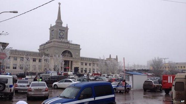 Volgograd-1 railway station, 29 December 2013
