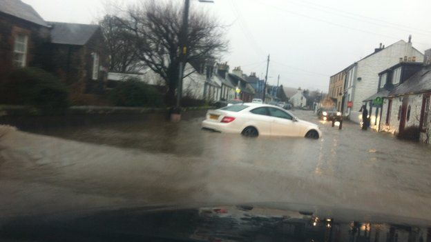 Flooding in Carsphairn